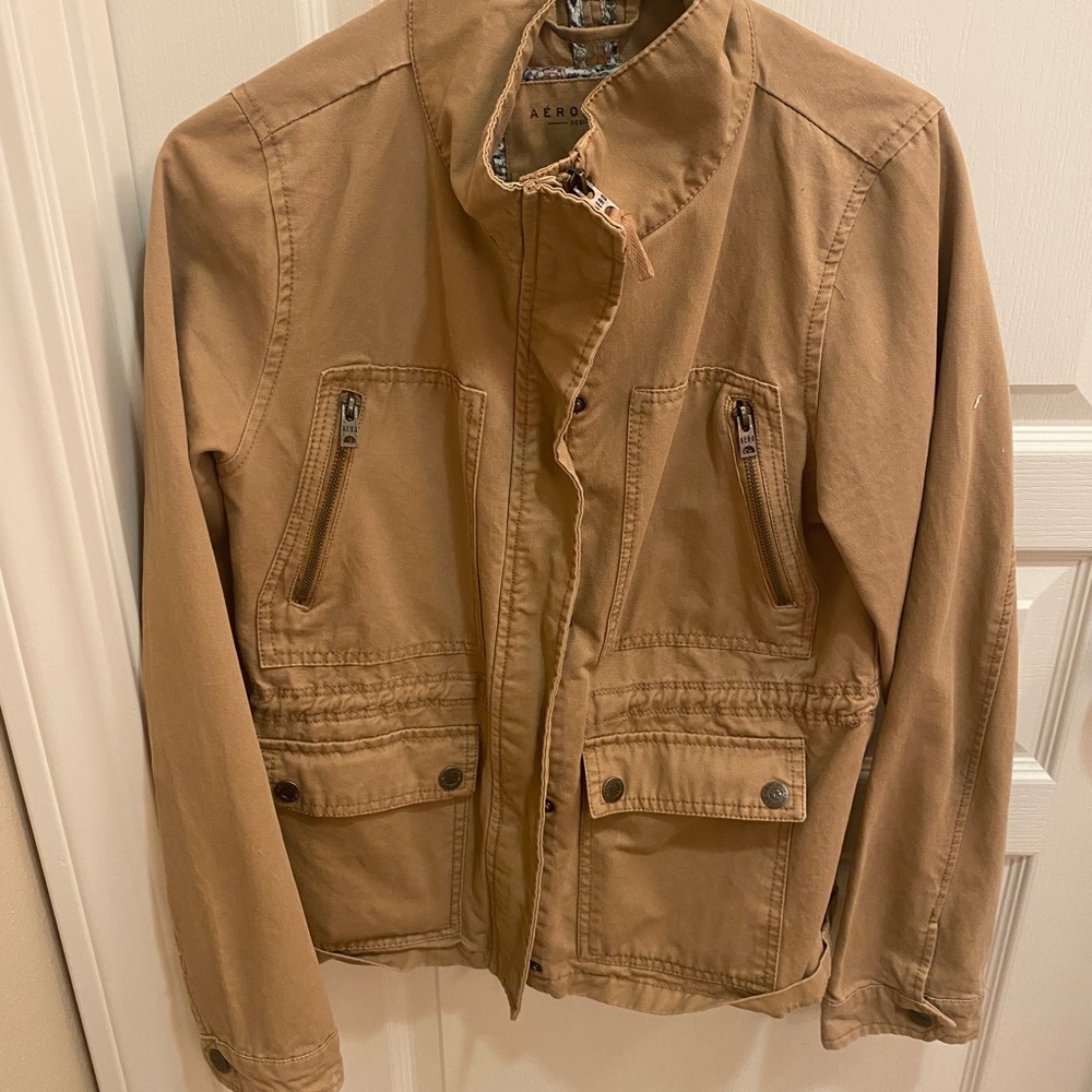 Tan cargo jacket